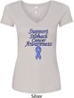 Support Stomach Cancer Awareness Ladies V-Neck