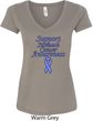 Support Stomach Cancer Awareness Ladies V-Neck