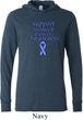Support Stomach Cancer Awareness Lightweight Hoodie