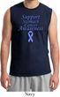 Support Stomach Cancer Awareness Muscle Shirt