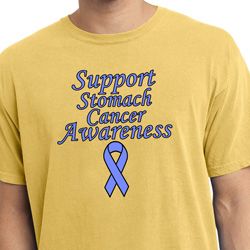 Support Stomach Cancer Awareness Pigment Dyed Shirt