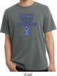 Support Stomach Cancer Awareness Pigment Dyed Shirt