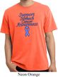 Support Stomach Cancer Awareness Pigment Dyed Shirt