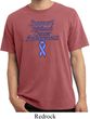 Support Stomach Cancer Awareness Pigment Dyed Shirt