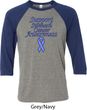 Support Stomach Cancer Awareness Raglan Shirt