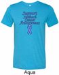 Support Stomach Cancer Awareness Tri Blend Tee