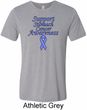 Support Stomach Cancer Awareness Tri Blend Tee