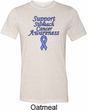 Support Stomach Cancer Awareness Tri Blend Tee