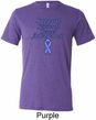 Support Stomach Cancer Awareness Tri Blend Tee