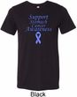 Support Stomach Cancer Awareness Tri Blend Tee