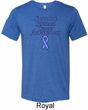 Support Stomach Cancer Awareness Tri Blend Tee