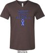 Support Stomach Cancer Awareness Tri Blend V-neck