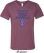 Support Stomach Cancer Awareness Tri Blend V-neck