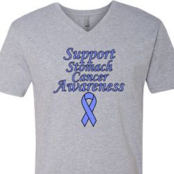 Support Stomach Cancer Awareness V-neck