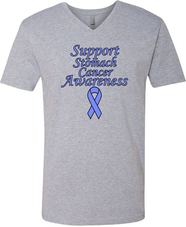 Support Stomach Cancer Awareness V-neck