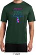 Support Thyroid Cancer Awareness Dry Wicking T-shirt