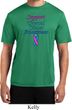 Support Thyroid Cancer Awareness Dry Wicking T-shirt