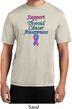 Support Thyroid Cancer Awareness Dry Wicking T-shirt