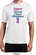 Support Thyroid Cancer Awareness Dry Wicking T-shirt
