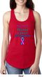 Support Thyroid Cancer Awareness Ladies Ideal Racerback