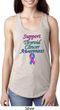 Support Thyroid Cancer Awareness Ladies Ideal Racerback