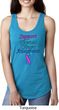 Support Thyroid Cancer Awareness Ladies Ideal Racerback