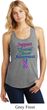 Support Thyroid Cancer Awareness Ladies Racerback