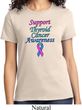 Support Thyroid Cancer Awareness Ladies T-shirt