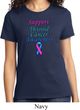 Support Thyroid Cancer Awareness Ladies T-shirt