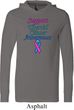Support Thyroid Cancer Awareness Lightweight Hoodie
