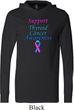 Support Thyroid Cancer Awareness Lightweight Hoodie