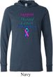 Support Thyroid Cancer Awareness Lightweight Hoodie