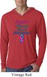 Support Thyroid Cancer Awareness Lightweight Hoodie Tee