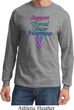 Support Thyroid Cancer Awareness Long Sleeve