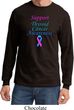 Support Thyroid Cancer Awareness Long Sleeve