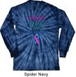 Support Thyroid Cancer Awareness Long Sleeve Tie Dye Shirt