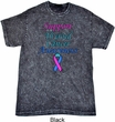 Support Thyroid Cancer Awareness Mineral Tie Dye T-shirt