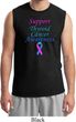 Support Thyroid Cancer Awareness Muscle Shirt