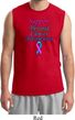 Support Thyroid Cancer Awareness Muscle Shirt