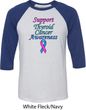 Support Thyroid Cancer Awareness Raglan Shirt