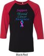 Support Thyroid Cancer Awareness Raglan Shirt