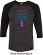Support Thyroid Cancer Awareness Raglan Shirt