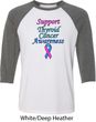 Support Thyroid Cancer Awareness Raglan Shirt