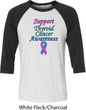 Support Thyroid Cancer Awareness Raglan Shirt