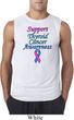 Support Thyroid Cancer Awareness Sleeveless Shirt