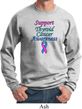 Support Thyroid Cancer Awareness Sweatshirt