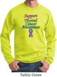 Support Thyroid Cancer Awareness Sweatshirt