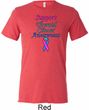 Support Thyroid Cancer Awareness Tri Blend Tee
