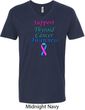 Support Thyroid Cancer Awareness V-neck