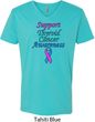 Support Thyroid Cancer Awareness V-neck